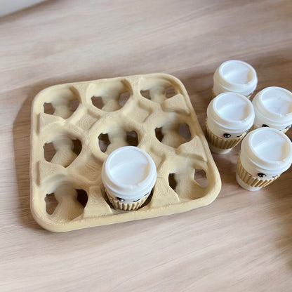 COFFEE TIC-TAC-TOE SET