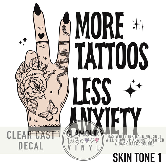 More Tattoos Less Anxiety