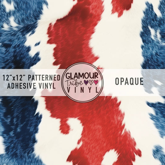 PATRIOTIC COWHIDE 6