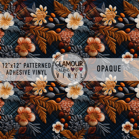 FALL FLORAL PLAIDS 1