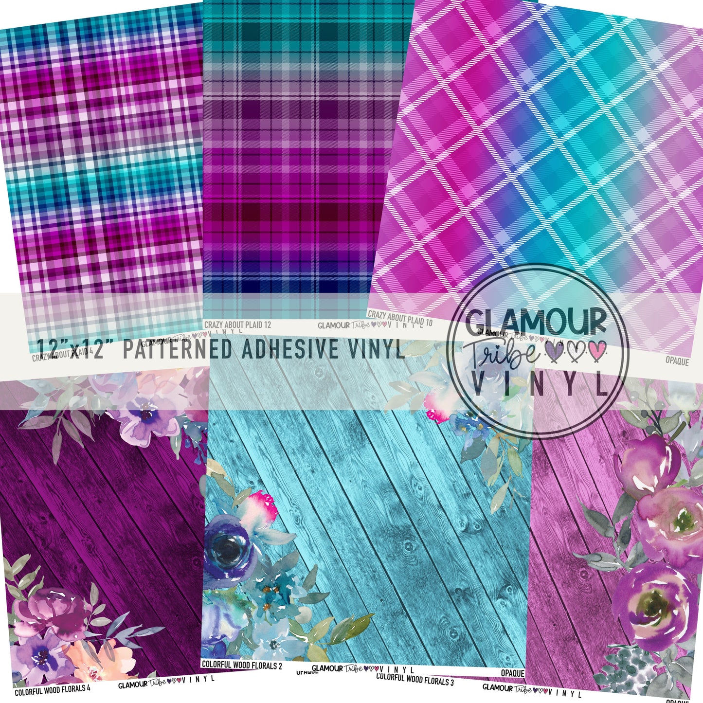 COLORFUL FLORALS & PLAIDS BUNDLES