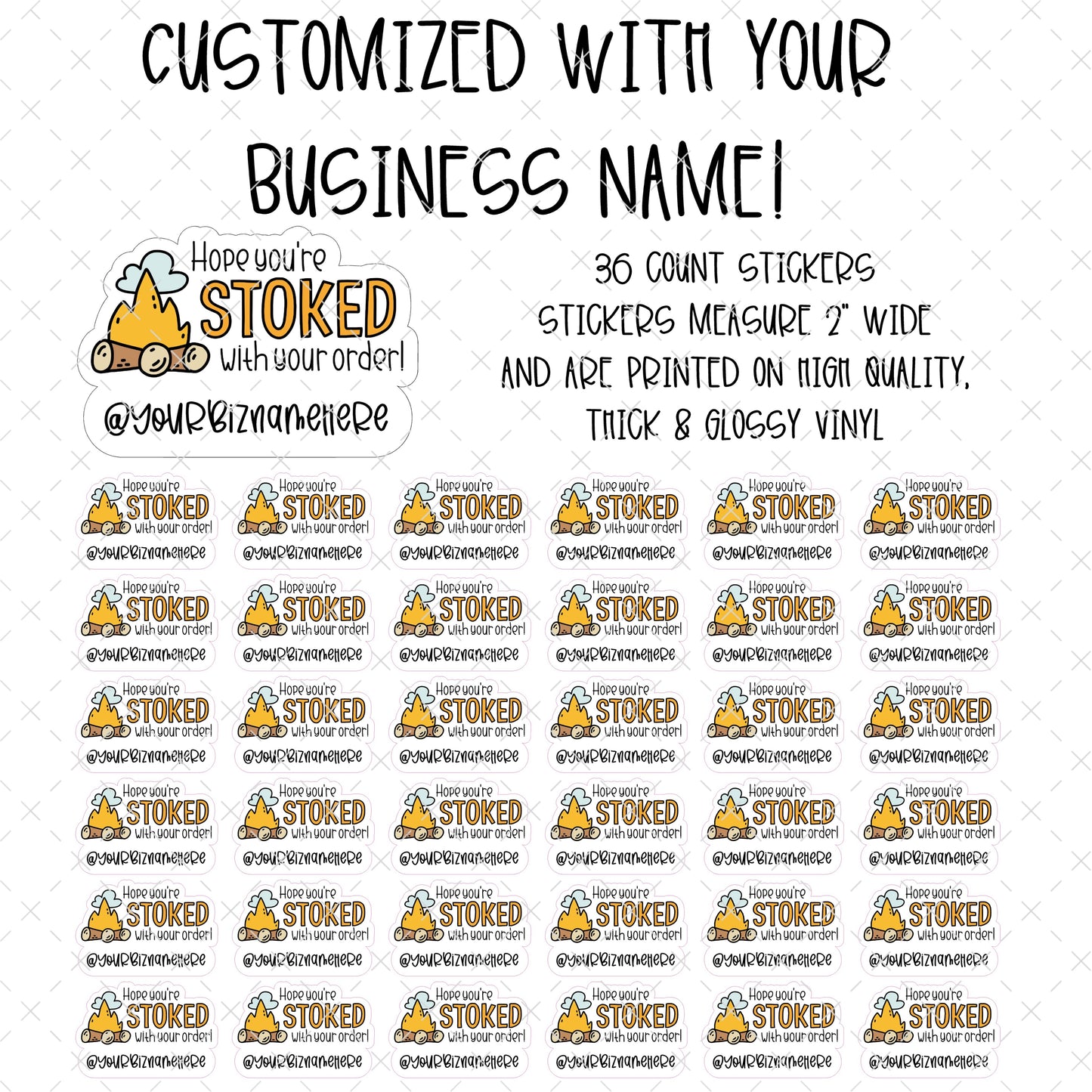 CUSTOM SMALL BUSINESS STICKERS