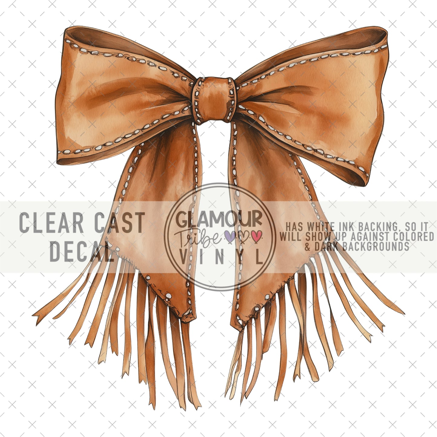 COWGIRL FRINGE BOW