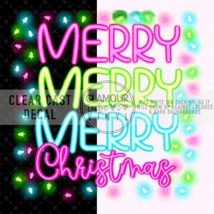 NEON SIGN MERRY XMAS