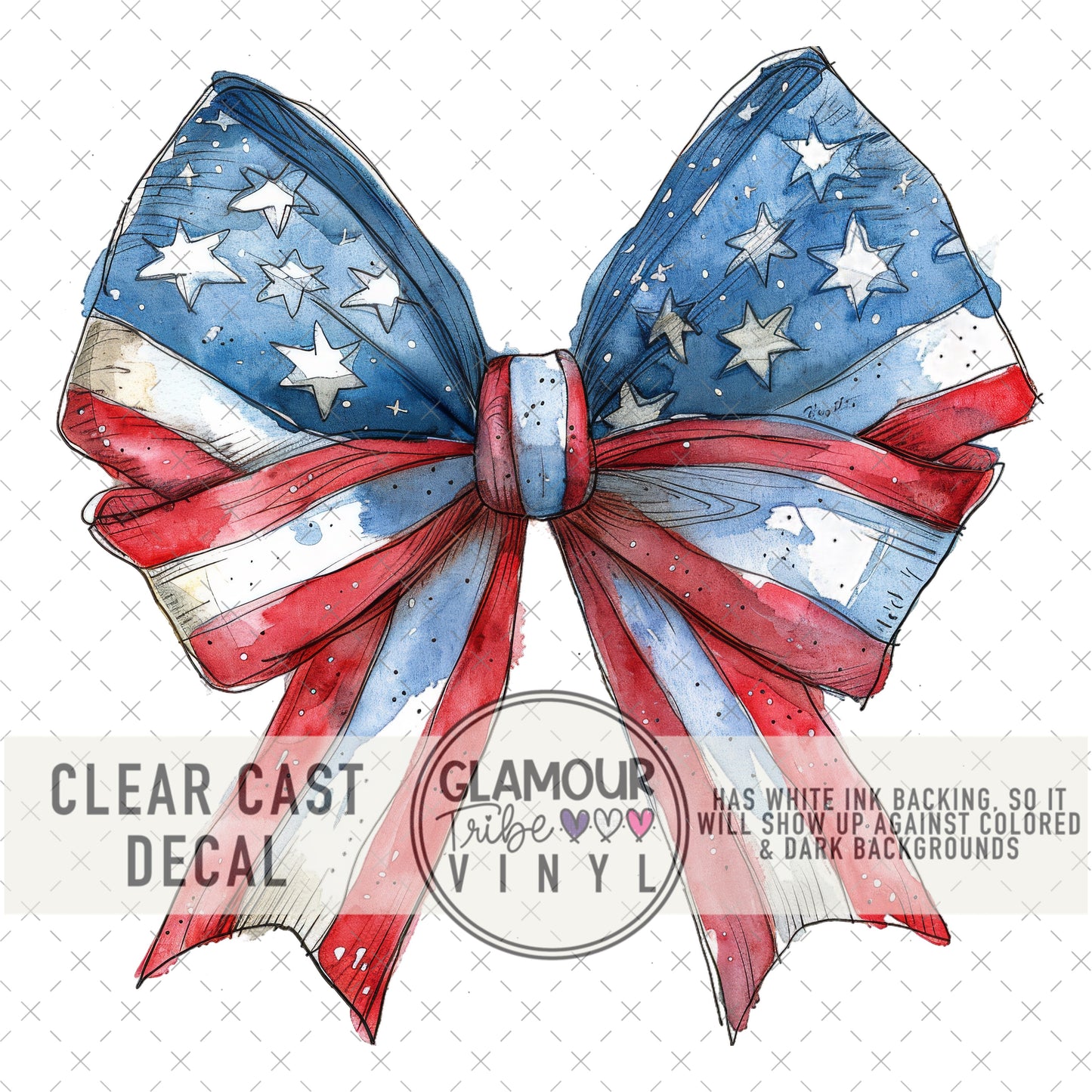 RED, WHITE, & BLUE-TIFUL BOW 2