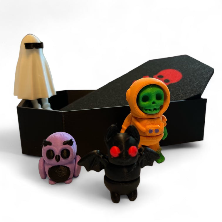 HALLOWEEN COFFIN FIDGET CHARACTERS