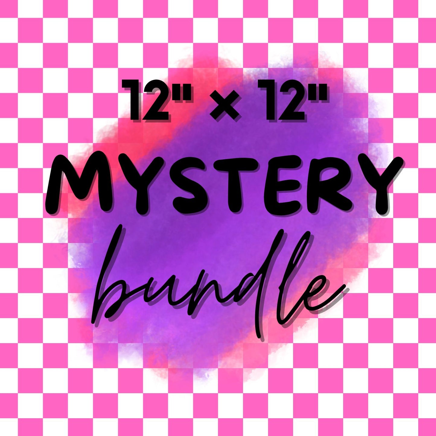 12 x 12" MYSTERY BUNDLES